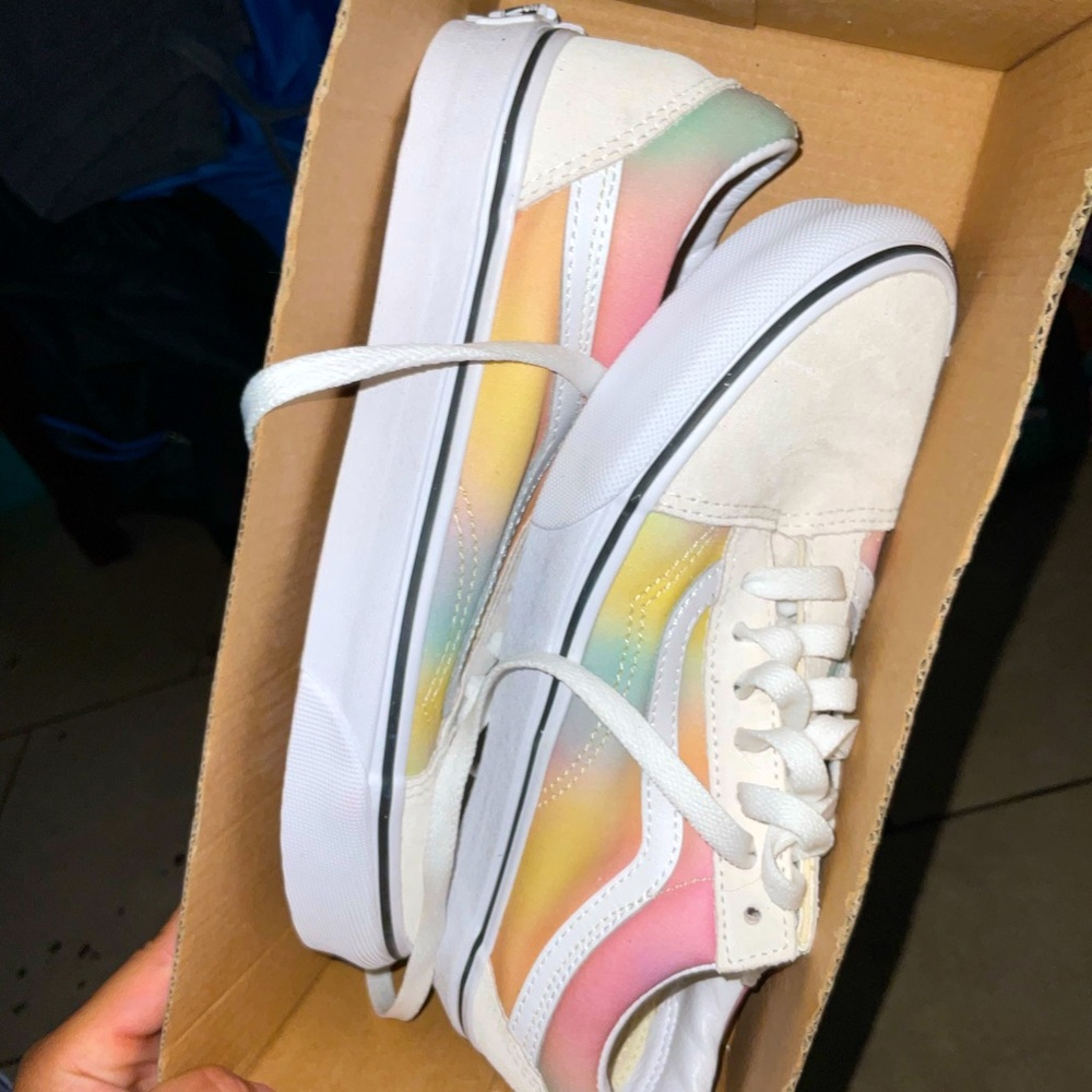 Multicolored Vans